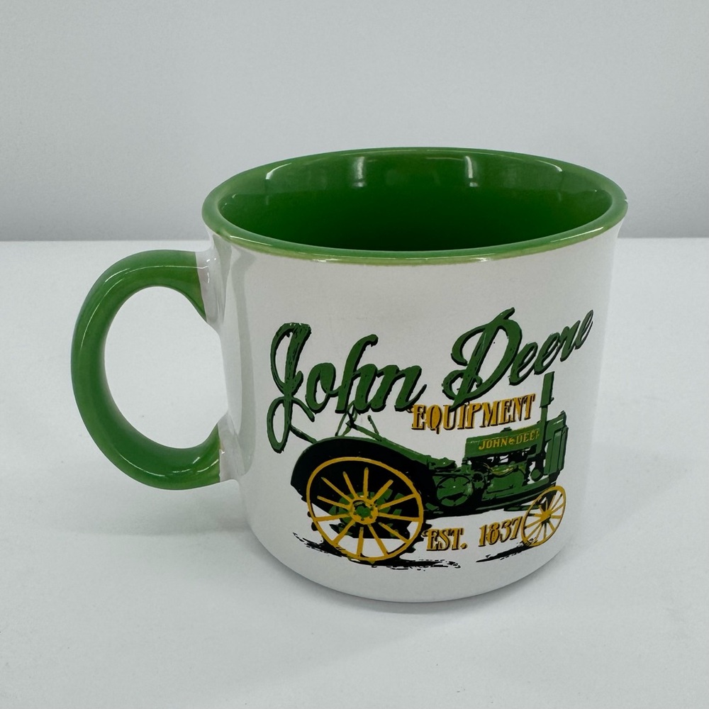 John Deere Big Green Tractor Jumbo Mug Cup Tradition & Heritage‎ Collector Gift
